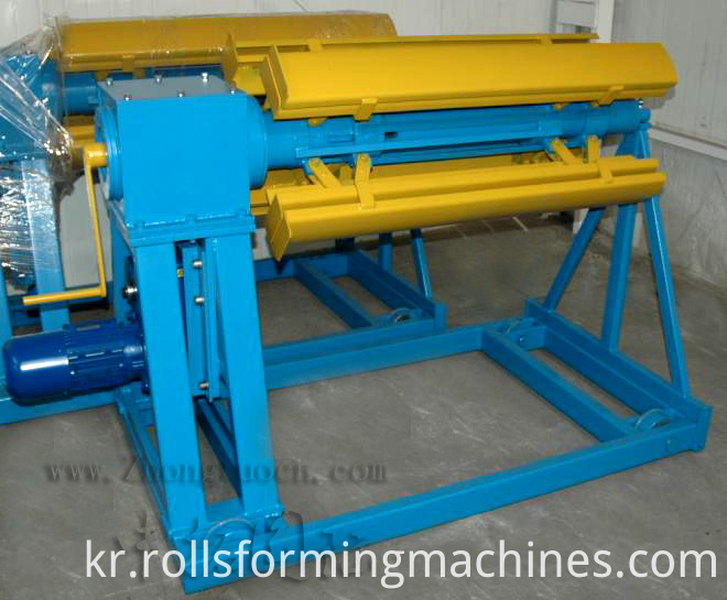 아연 도금 된 금속 시트 롤 성형 기계 Galvanized Metal Sheet Roll Forming Machine